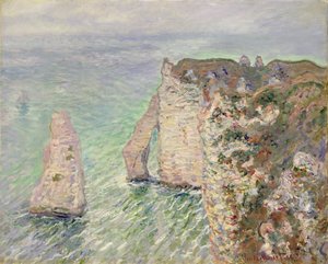 L "Aiguille and the Porte d" Aval، Etretat، 1886 بواسطة كلود مونيه