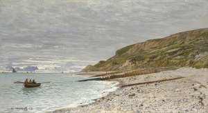 La Pointe de la Hève ، سانت أدريس. 1864 بواسطة كلود مونيه