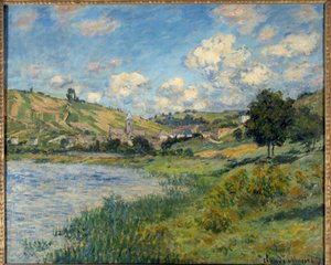 المناظر الطبيعيه. فيثويل. لوحة لكلود مونيه (1840-1926) بواسطة كلود مونيه