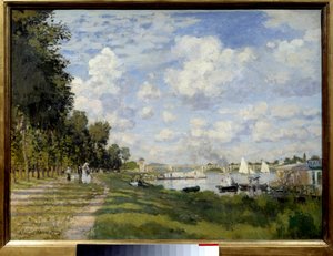 لو باسين دارجنتويل لوحة لكلود مونيه (1840-1926) 1872 صن. 0.6x0.8 م باريس ، متحف أورساي بواسطة كلود مونيه