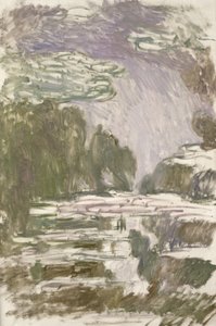 دراسة Waterlilies ، 1907 بواسطة كلود مونيه