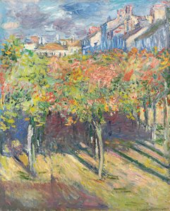 أشجار الليمون في Poissy ؛ أشجار الجير في بواسي ، 1882 بواسطة كلود مونيه