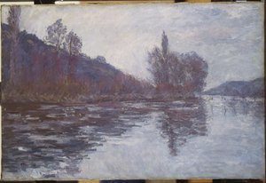 السين بالقرب من جيفرني ، 1894 بواسطة Claude Monet