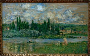 Vue de Vetheuil (منظر من Vetheuil sur Seine) بواسطة كلود مونيه