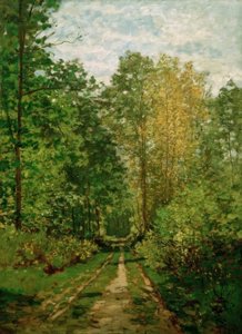 مسار الغابات بواسطة Claude Monet
