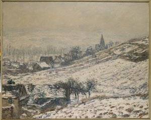 الشتاء في جيفيرني ، 1885 بواسطة كلود مونيه
