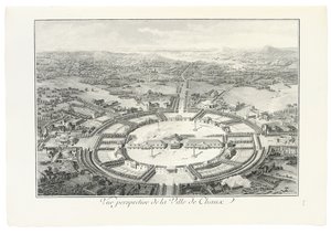 منظر منظوري لمدينة شو ، 1804