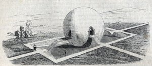 مشروع منزل حراسة مزرعة لكلود نيكولاس ليدوكس (1736-1806).
