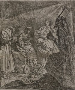 عبادة الملوك بواسطة Claude Vignon