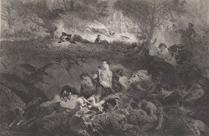 أحلام الصيد ، 1858. بواسطة سيليستين نانتويل