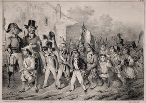 أخبار: جيد! الخردل يريدها أيضًا! عندما نتحدث عن الحرب! ... ، 1840.