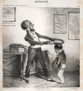 الأخبار: توزيعات الأسعار ، 1841. بواسطة كليمنت بروش