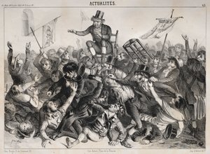 الأخبار: انتخابات إنجلترا ، 1841. بواسطة كليمنت بروش