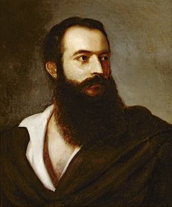 فيليس أورسيني (1819-58) (زيت على قماش) بواسطة فحم