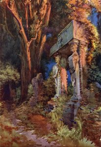 Caryatides في فيلا Ginnetti ، Velletri