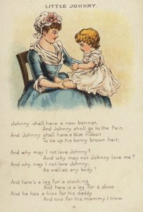 Nursery rhyme: Little Johnny (chromolitho)