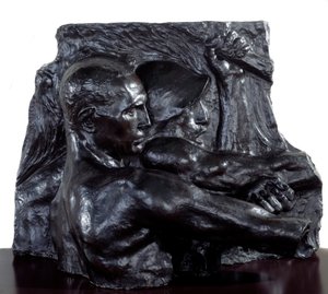 الواقعية الاجتماعية: "الصناعة" النحت البرونزي من قبل كونستانتين إميل مونييه (1831-1905) 1896 باريس ، متحف أورسيه