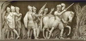 بيتزارو ذاهب إلى بيرو إفريز في مبنى روتوندا في مبنى الكابيتول الأمريكي ، 1860-1873