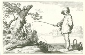 الصياد الشاب أربعة مشاهد رعوية (عنوان المسلسل) بواسطة كورنيليس بلوميرت (الثاني) (ربما)