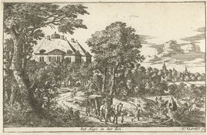 هويس تن بوش the Huys in het Bos (العنوان على الكائن) بواسطة كورنيليس إيلاندتس