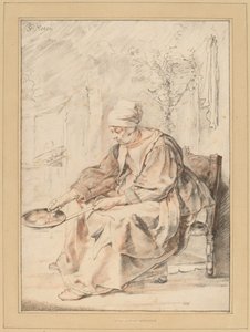 امرأة فطيرة بواسطة Cornelis Ploos van Amstel