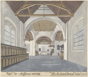 داخل الكنيسة في قلعة جافناباتنام في جافنا في سيلان كنيسة [ن] جافاناباتنا [م (...)] والتي يمكن رؤيتها من الجانب الجنوبي (العنوان على الكائن)