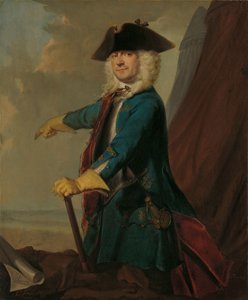 جيريت سيخترمان (1688-1730). قائد قوات الفرسان ، العقيد في فوج مشاة أورانج جرونينجن ، قائد القبر بواسطة كورنيليس تروست