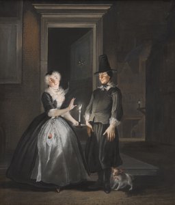 إعلان رينير أدريانانس للحب ، 1737 بواسطة كورنيليس تروست