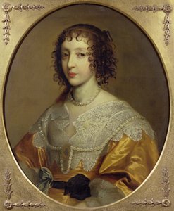 صورة لهنريتا ماريا (1609-69) ، زوجة الملكة تشارلز الأول لبريطانيا العظمى وأيرلندا