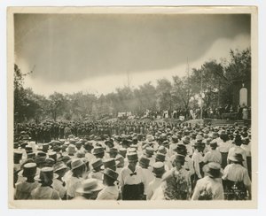 التخرج في معهد توسكيجي، حوالي 1916-1918 (صورة فوتوغرافية بالأبيض والأسود) بواسطة كورنيليوس ماريون باتي