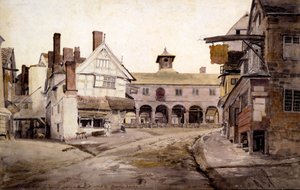 The Market Place ، روس ، هيرتفوردشاير ، 1803