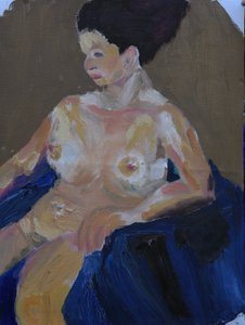 امرأة عارية