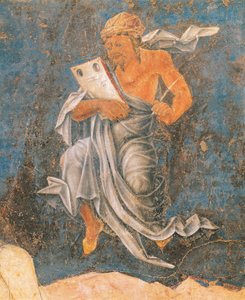عميد ، تفاصيل من Virgin of Sign ، مشهد من شهر أغسطس ، منسوبة إلى Cosimo Tura
