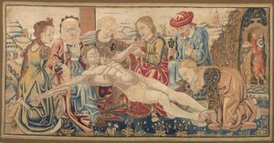 مذبح أمامي مع الرثاء ، ج. 1474. بواسطة Cosimo Tura