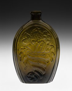 Figured Flask بواسطة أعمال كوفنتري للزجاج