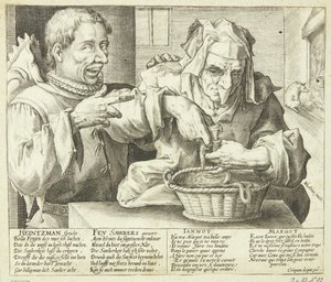التهكم على النظافة بواسطة Crispijn van de Passe
