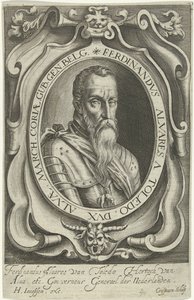 Portret van Ferdinand Alvarez de Toledo ، hertog van Alva