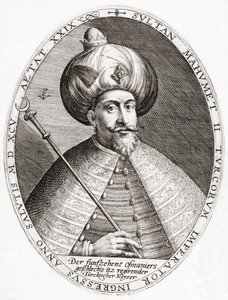 محمد الثالث. سلطان ، الإمبراطورية العثمانية. لوحة.