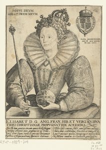 صورة الملكة إليزابيث الأولى ، إنجلترا ، 1592
