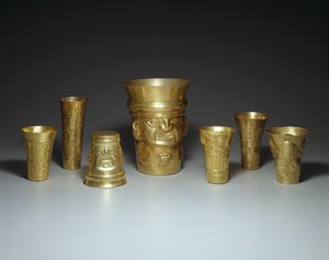 أكواب ، 900-1100 (ذهبي)