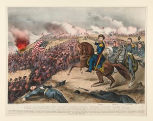 اقتحام حصن دونلسون ، تينيسي. 15 فبراير 1862 بواسطة كوريير وآيفز
