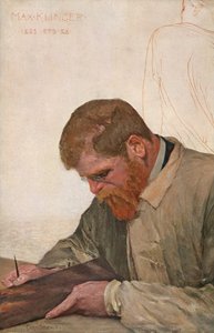 ماكس كلينغر، حوالي عام 1900 (لوحة) بواسطة كيرت ستوفينج
