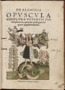 De Alchimia opvscvla Complvra vetervm philosophorum، 1550 بواسطة سيرياكوس يعقوب