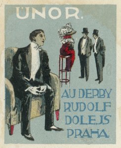 شهر فبراير. أزياء أو ديربي رودولف دول ، براغ بواسطة المدرسة التشيكية