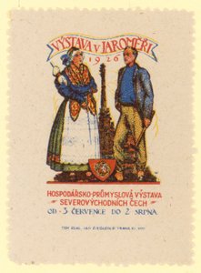 معرض شمال شرق بوهيميا الاقتصادي والصناعي ، جارومر ، تشيكوسلوفاكيا ، 1926 بواسطة المدرسة التشيكية