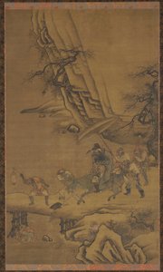 Zhong Kui و Demons Crossing a Bridge ، القرن الخامس عشر.