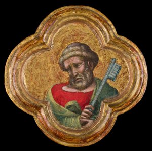 القديس بطرس ، 137077 (درجة الحرارة على اللوحة) بواسطة Dalmasio di Jacopo Scannabecchi