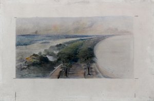 ساوث شور بارك ، شيكاغو ، إلينوي ، ديزاين سكيتش ، ج. 1896. بواسطة دانيال بورنهام