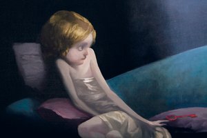 العروس الصغيرة والزوجات الميتات ، التفاصيل ، من بلوبيرد بقلم تشارلز بيرولت (1628-1703)