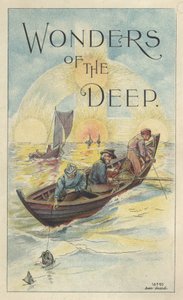 "عجائب الأعماق" ، إعلان عن مستحلب سكوت لزيت كبد سمك القد مع Hypophosphites ، 1895 بواسطة دانيال كارتر بيرد